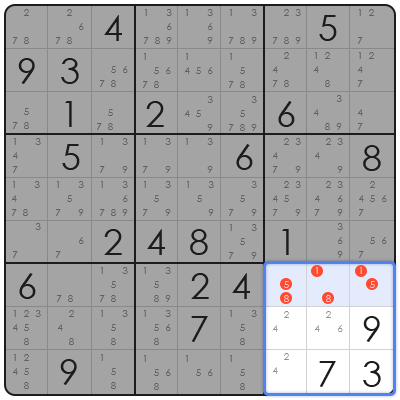 sudoku cheat sheet